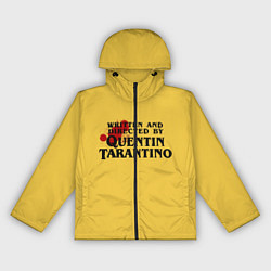 Ветровка с капюшоном женская Quentin Tarantino, цвет: 3D-черный