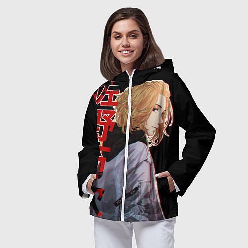 Женская ветровка Токийские мстители / 3D-Белый – фото 3
