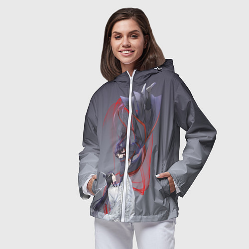 Женская ветровка Магистр дъявольского культа / 3D-Белый – фото 3