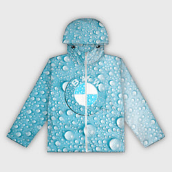 Ветровка с капюшоном женская BMW STORM, цвет: 3D-белый