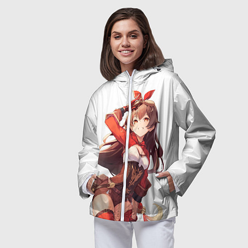 Женская ветровка Amber Gliding Champion / 3D-Белый – фото 3