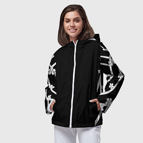 Женская ветровка КАВАРАГИ СЕНДЖУ БРАХМА / 3D-Белый – фото 3