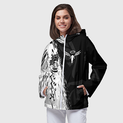 Женская ветровка ТОКИЙСКИЕ МСТИТЕЛИ WALHALLA КЛАН / 3D-Белый – фото 3