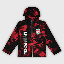 Ветровка с капюшоном женская Ливерпуль, Liverpool, цвет: 3D-белый