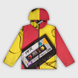 Ветровка с капюшоном женская FULL OLD DCHOOL, цвет: 3D-черный