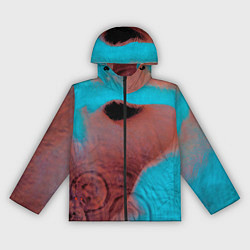 Ветровка с капюшоном женская Meddle - Pink Floyd, цвет: 3D-черный