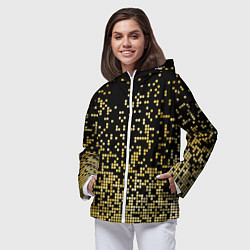 Ветровка с капюшоном женская Fashion Pattern 2028, цвет: 3D-белый — фото 2