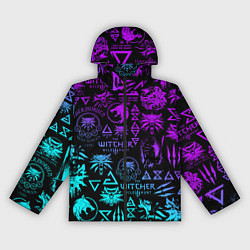 Женская ветровка ВЕДЬМАК ЛОГОБОМБИНГ НЕОН