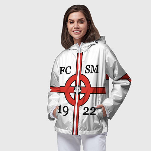Женская ветровка FCSM-1922 / 3D-Белый – фото 3