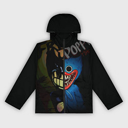 Ветровка с капюшоном женская POPPY PLAYTIME BENDY AND THE INK MACHINE, цвет: 3D-черный