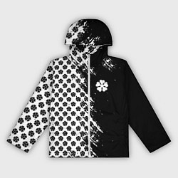 Ветровка с капюшоном женская Манга чёрный клевер, цвет: 3D-белый