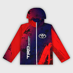 Ветровка с капюшоном женская ТОЙОТА TRD SPORT - Краска, цвет: 3D-белый