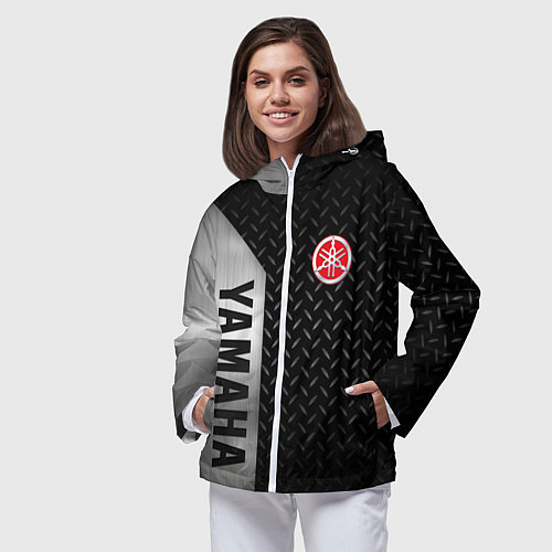 Женская ветровка YAMAHA СТАЛЬ / 3D-Белый – фото 3