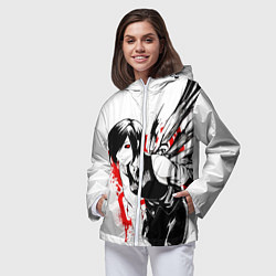 Ветровка с капюшоном женская ТОУКА TOKYO GHOUL, цвет: 3D-белый — фото 2