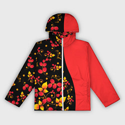 Женская ветровка Хохлома Русская роспись