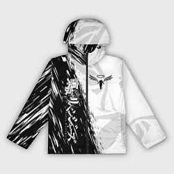 Ветровка с капюшоном женская WALHALLA TEAM LOGO BLACK ТОКИЙСКИЕ МСТИТЕЛИ, цвет: 3D-черный