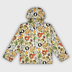 Ветровка с капюшоном женская Studio Ghibli Hero, цвет: 3D-белый