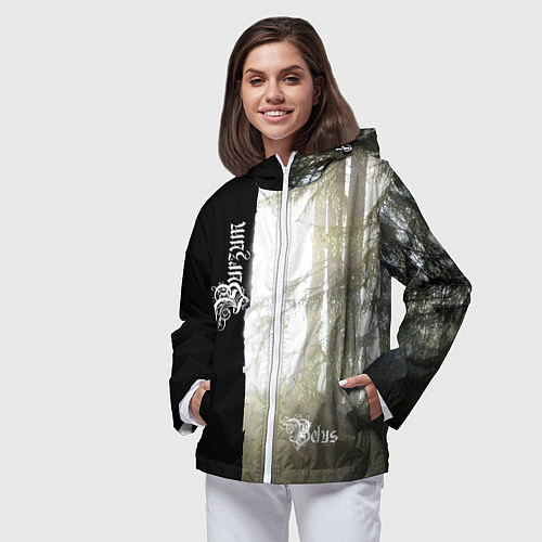 Женская ветровка Burzum - Belus / 3D-Белый – фото 3