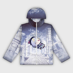 Ветровка с капюшоном женская Genshin Impact - Qiqi, цвет: 3D-белый