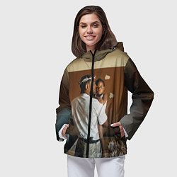 Ветровка с капюшоном женская Kendrick Lamar, Mr Morale & The Big Steppers, цвет: 3D-черный — фото 2