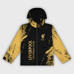 Ветровка с капюшоном женская Liverpool гранж, цвет: 3D-черный