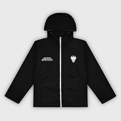 Ветровка с капюшоном женская C логотипом Boris Brejcha, цвет: 3D-белый