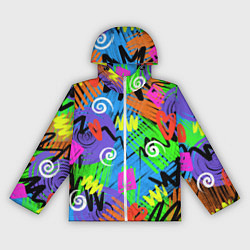 Женская ветровка Яркий геометрический принт