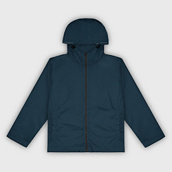 Женская ветровка Черная сетка на темно синем