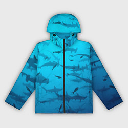 Женская ветровка Акулы - океан