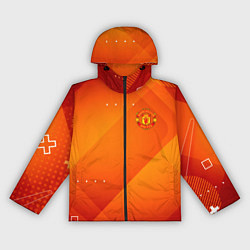 Ветровка с капюшоном женская Manchester united Абстракция спорт, цвет: 3D-черный