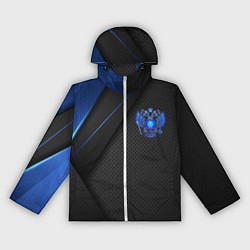 Женская ветровка Черно-синий герб России