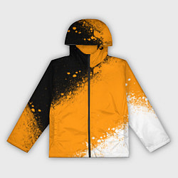 Ветровка с капюшоном женская Имперский флаг - триколор, цвет: 3D-черный