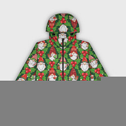 Женская ветровка Новогодние гномы - паттерн