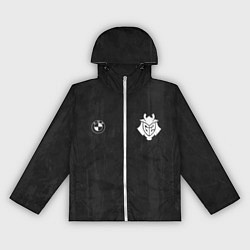 Ветровка с капюшоном женская G2 Uniform concept, цвет: 3D-белый