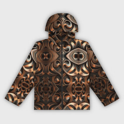 Женская ветровка Золотой узор - паттерн