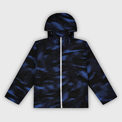 Женская ветровка Абстракция синего