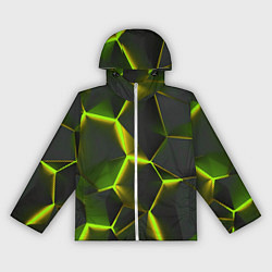 Женская ветровка Разлом неоновых плит