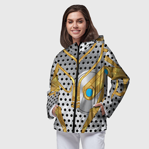 Женская ветровка Garrus Mass Effect / 3D-Черный – фото 3