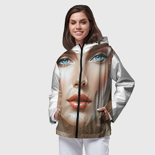 Женская ветровка Светолика / 3D-Черный – фото 3