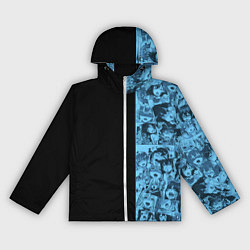 Ветровка с капюшоном женская Ахегао из аниме, цвет: 3D-белый