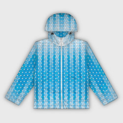 Ветровка с капюшоном женская Blue vibe, цвет: 3D-белый