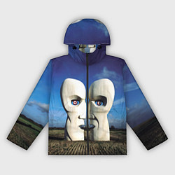 Ветровка с капюшоном женская Pink Floyd The Division Bell, цвет: 3D-черный