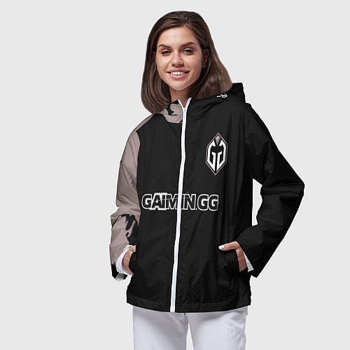 Женская ветровка Gaimin Gladiators Splash / 3D-Белый – фото 3