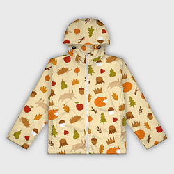 Женская ветровка Паттерн - осень