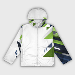 Женская ветровка Геометрическая абстракция вектор