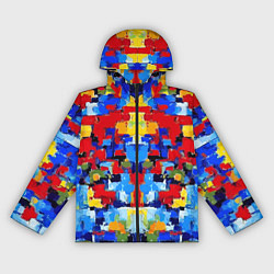 Женская ветровка Colorful abstraction - vogue - paint