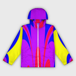 Женская ветровка Яркий цветной мотив