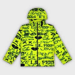 Ветровка с капюшоном женская Lil peep кислотный стиль, цвет: 3D-черный