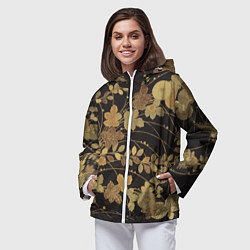 Ветровка с капюшоном женская Декоративное искусство, цвет: 3D-белый — фото 2