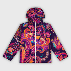 Женская ветровка Индийские этнические узоры